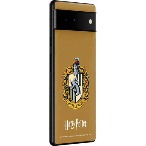 Wizarding World Harry Potter Hufflepuff House Crest Google Pixel 6 Pro Skin